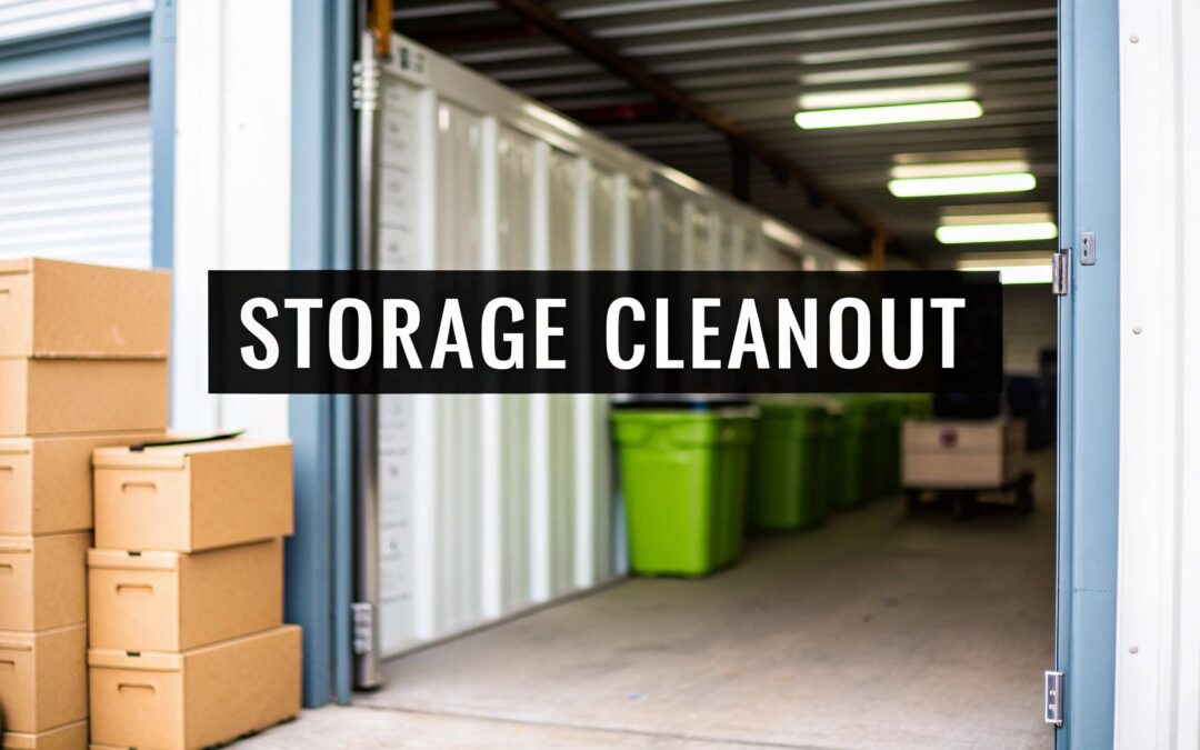 Easy Guide to Clean Out Storage Units | Tips & Tricks
