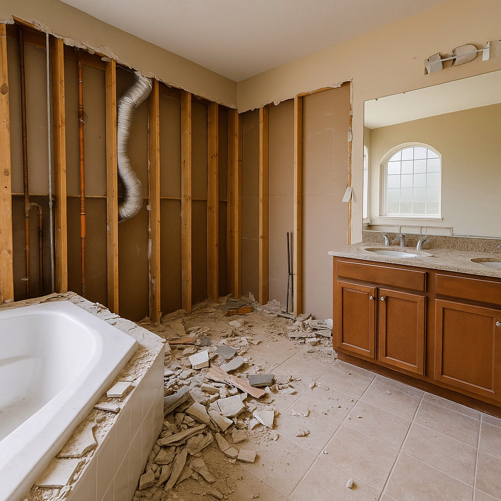 BATHROOM DEMOLITION ROSWELL GA | BATHROOM TEAR OUT ROSWELL GA | BATHROOM DEMOLITION SERVICES ROSWELL GA | BATHROOM DEMO AND HAULAWAY ROSWELL GA | BATHROOM DEMOLITION CONTRACTORS ROSWELL GA 