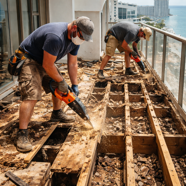 Deck Removal & Demolition In Duluth, GA | Green Guys Junk Removal