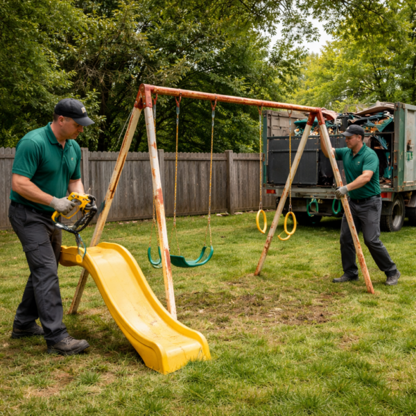 Playset Removal in Tucker, GA | Disassembly & Haul Away