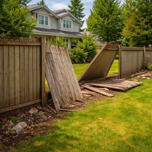 Fence Removal & Disposal in Sandy Springs, GA | Wood, Chain-Link, Vinyl | Green Guys Junk Removal