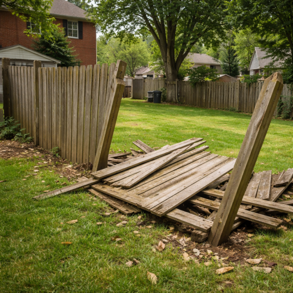 Fence Removal & Disposal in Sandy Springs, GA | Wood, Chain-Link, Vinyl | Green Guys Junk Removal