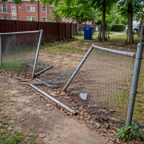 Fence Removal & Disposal in Tucker, GA | Wood, Chain-Link, Vinyl | Green Guys Junk Removal