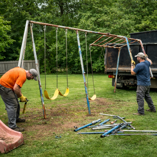 Playset Removal in Decatur, GA | Disassembly & Haul Away