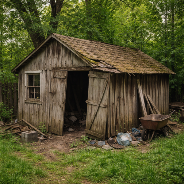 Shed Demolition & Removal In Dunwoody, GA | Shed Tear Down & Removal & Hauling