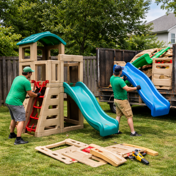 Playset Removal in Roswell, GA | Disassembly & Haul Away