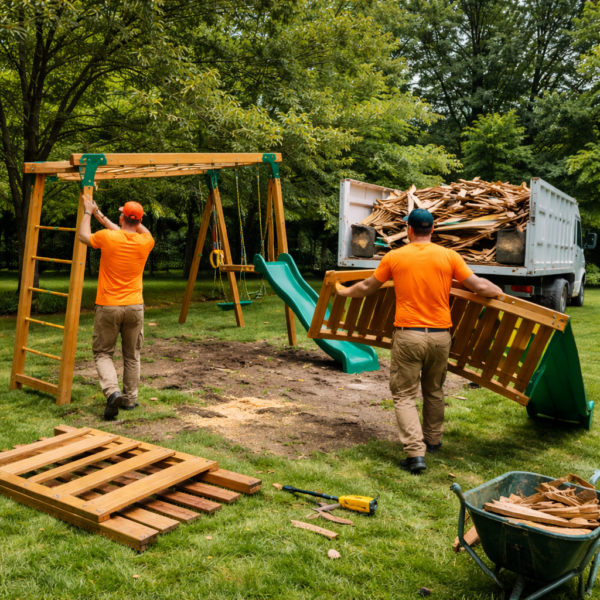 Playset Removal in Tucker, GA | Disassembly & Haul Away