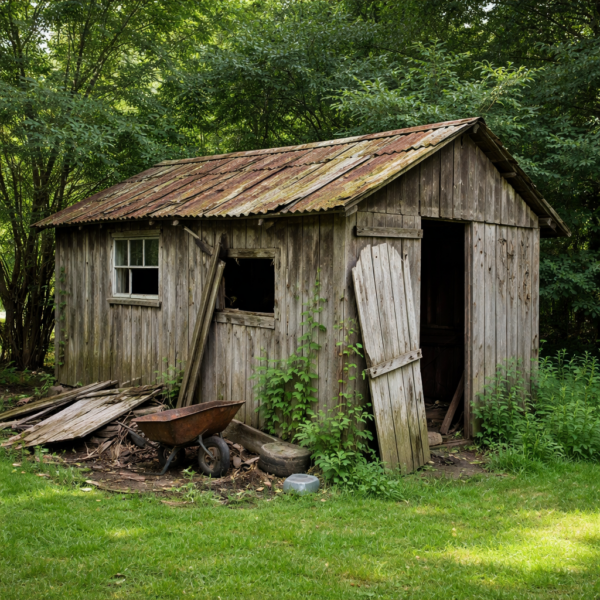 Shed Demolition & Removal In Austell GA | Shed Tear Down & Removal & Hauling
