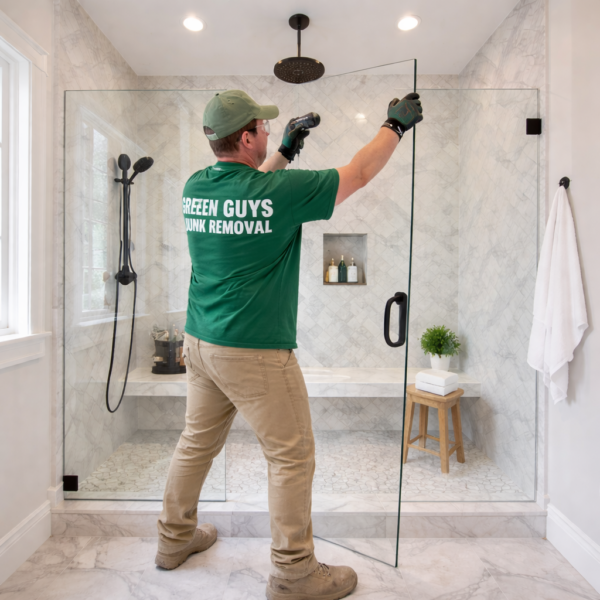 Shower Removal & Disposal In Acworth GA | Green Guys Junk Removal