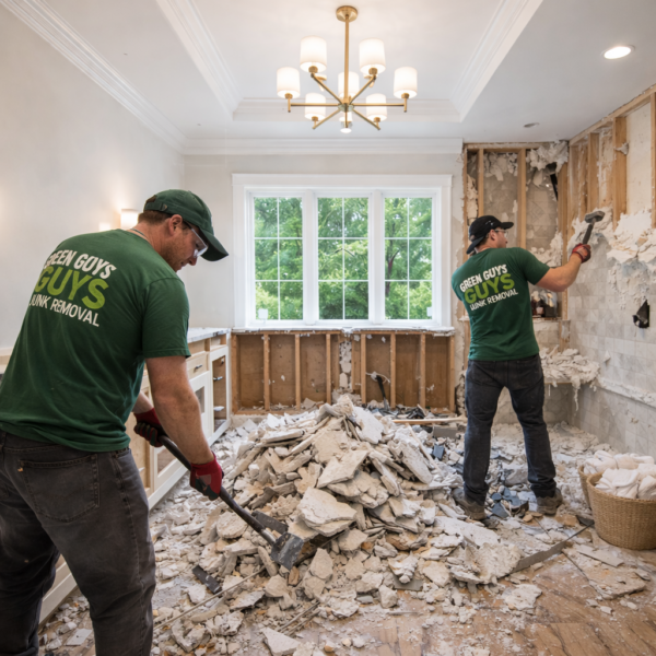 Bathroom Demolition & Debris Removal In Marietta GA | Green Guys Junk Removal