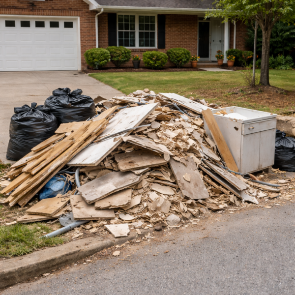 Construction Debris Removal In Alpharetta GA | Fast Pickup & Free Quotes | Green Guys Junk Removal 