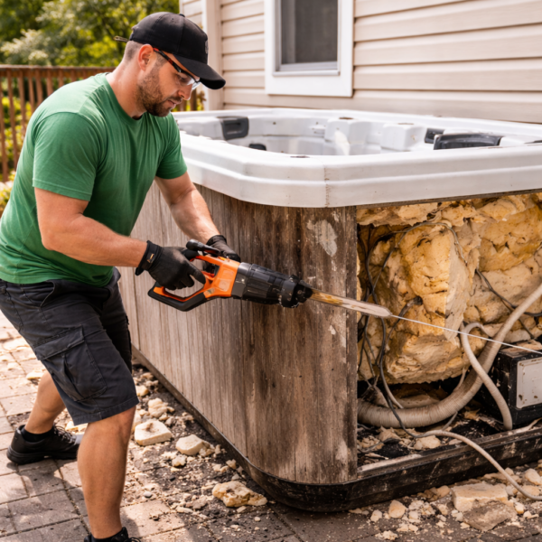 Hot Tub Removal Avondale Estates GA | Spa & Jacuzzi Disposal | Green Guys Junk Removal