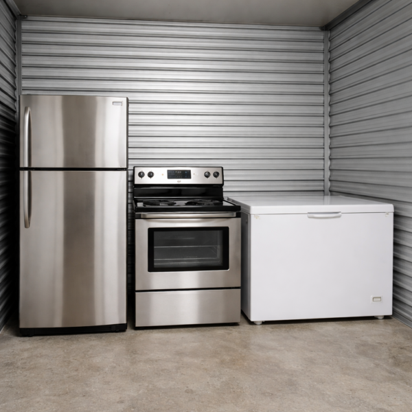 refrigerator-oven-dishwasher-sitting-in-a-storage-unit