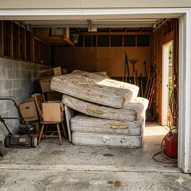 Garage Cleanout Services In Brookhaven GA | Green Guys Junk Removal