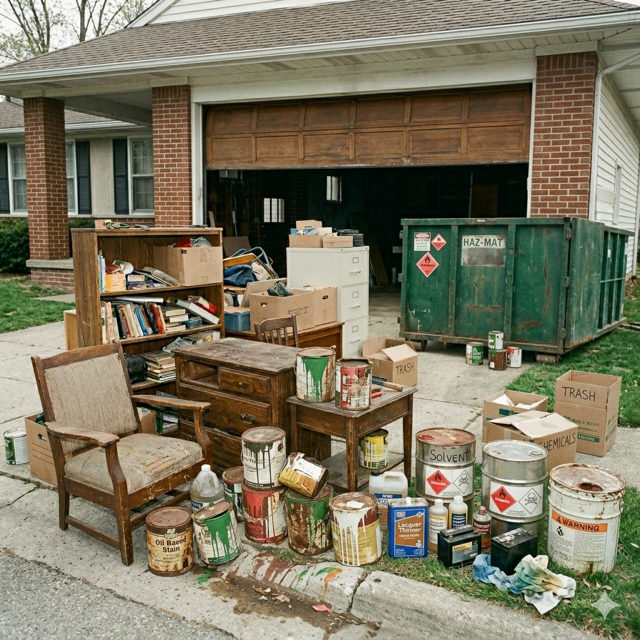 Garage Cleanout Services In Avondale Estates GA | Green Guys Junk Removal