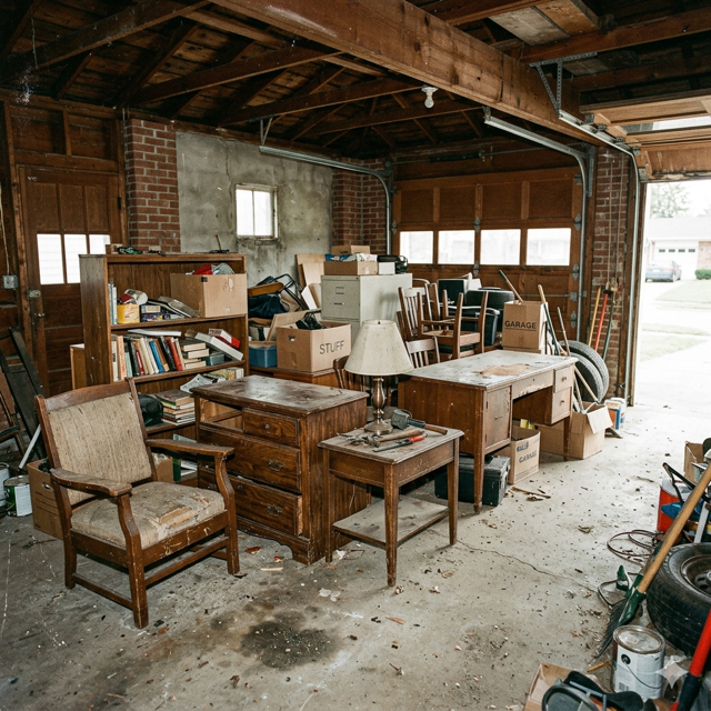 Garage Cleanout Services In Suwanee GA | Green Guys Junk Removal