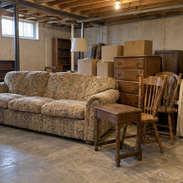 Recent basement cleanout in alpharetta ga. 