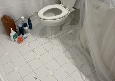 Bathroom Demo Before, Johns Creek GA