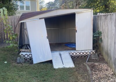Shed Removal In Johns Creek GA